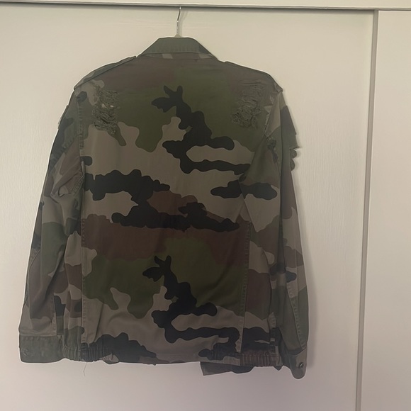 Camo distressed jacket - Picture 4 of 11